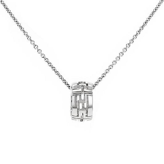 [Lucas Jewelry]PARENTESI NECKLACE SILVER