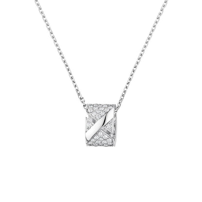 [Lucas Jewelry]LIENS EVIDENCE DIAMOND PAVED NECKLACE