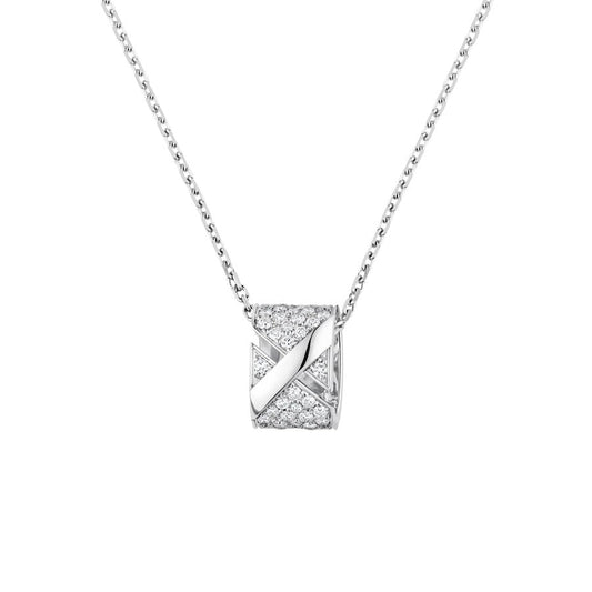 [Lucas Jewelry]LIENS EVIDENCE DIAMOND PAVED NECKLACE