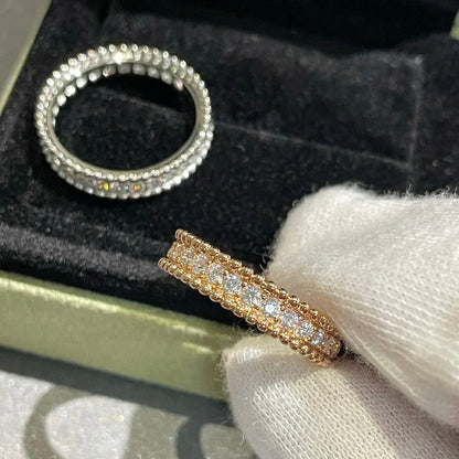 [Lucas Jewelry]PERLEE DIAMOND SILVER RING