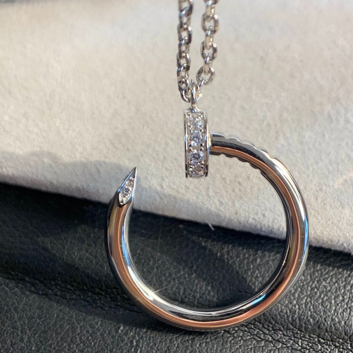 [Lucas Jewelry]JUSTE NECKLACE SILVER