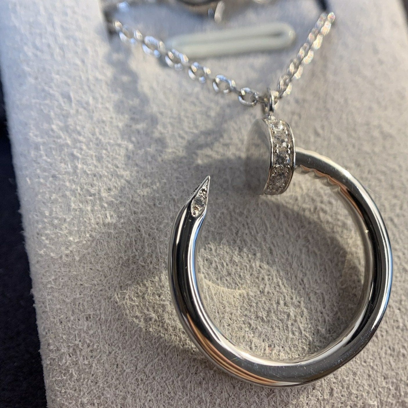 [Lucas Jewelry]JUSTE NECKLACE SILVER