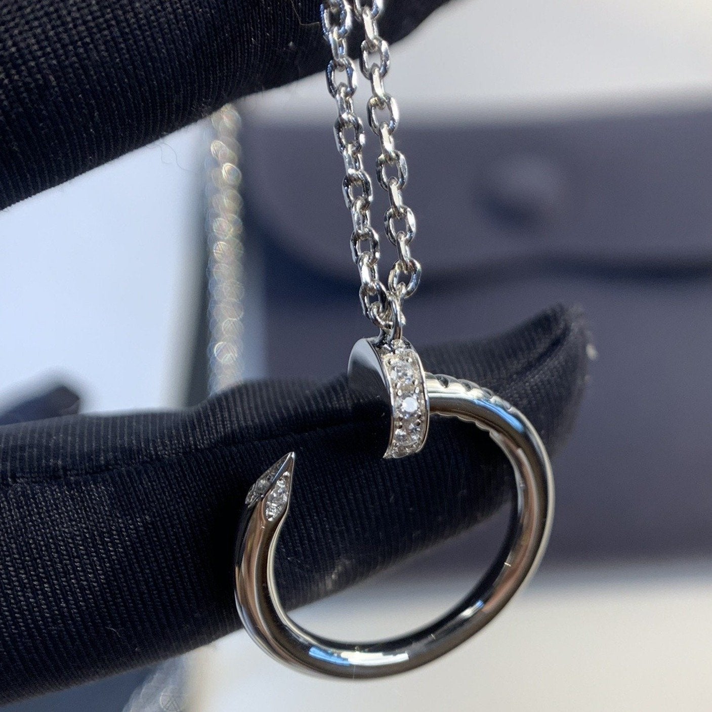 [Lucas Jewelry]JUSTE NECKLACE SILVER