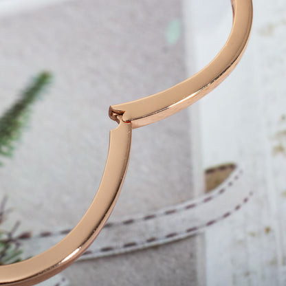 [Lucas Jewelry]DREAM BRACELET OPEN PINK GOLD MOP