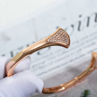 [Lucas Jewelry]DREAM BRACELET OPEN PINK GOLD MOP DIAMOND