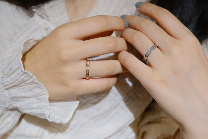 [Lucas Jewelry]LOVE RING 2.65MM DIAMOND