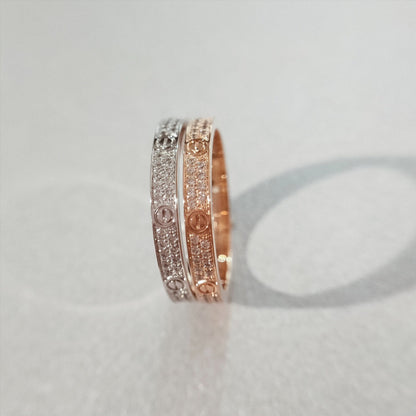 [Lucas Jewelry]LOVE RING 2.65MM DIAMOND