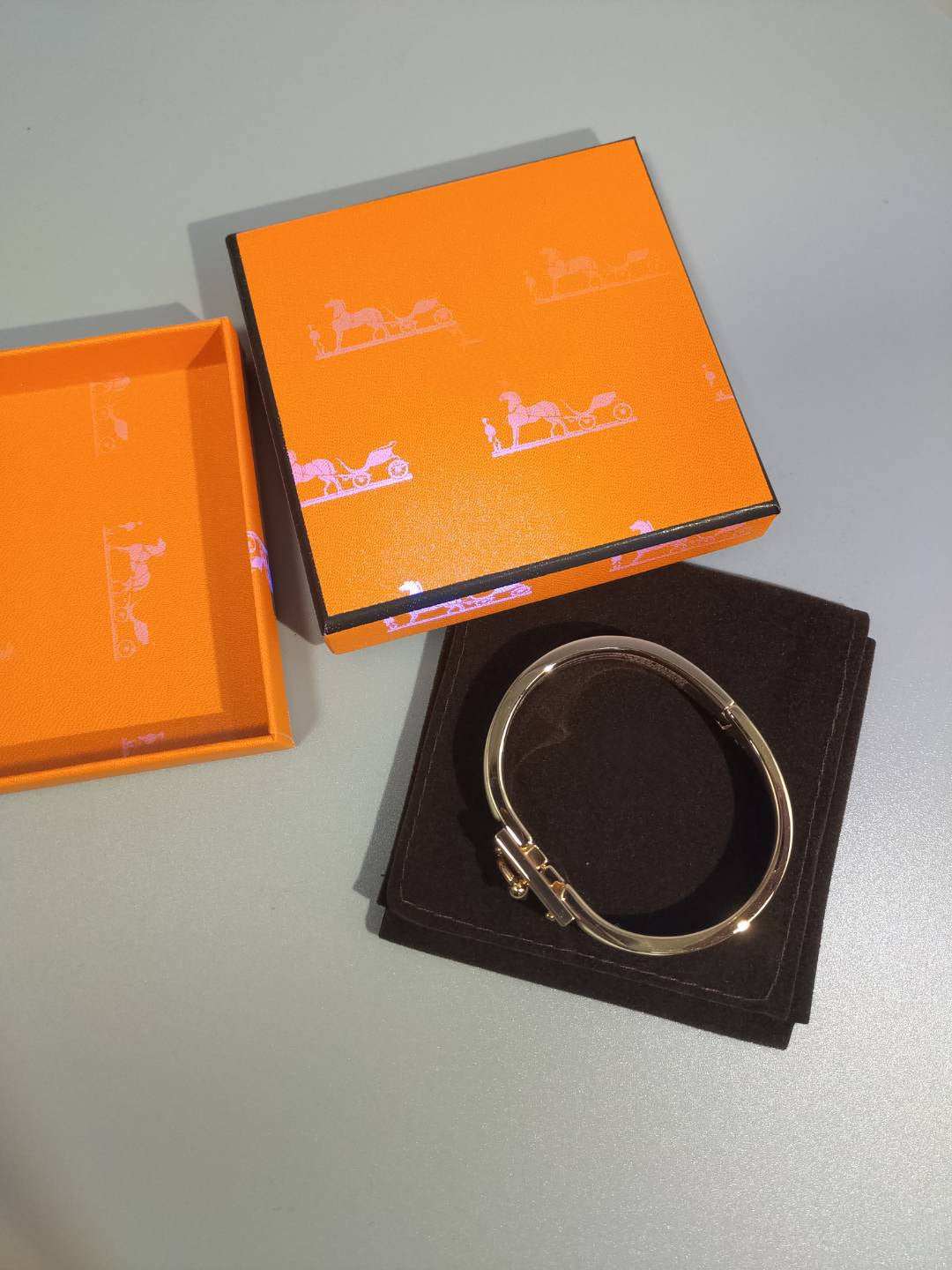 [Lucas Jewelry]H ORANGE BRACELET