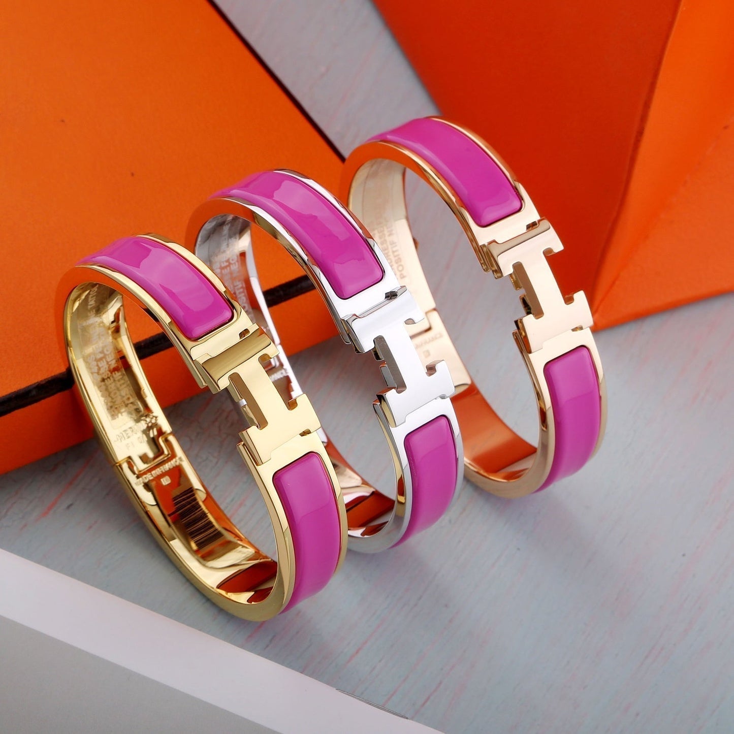 [Lucas Jewelry]H PURPLE BRACELET