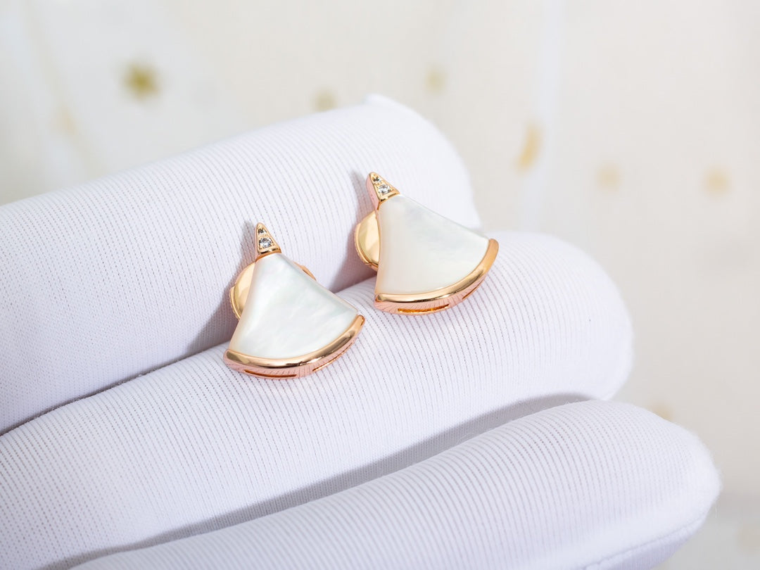 [Lucas Jewelry]DIVAS DREAM EARRINGS PINK GOLD