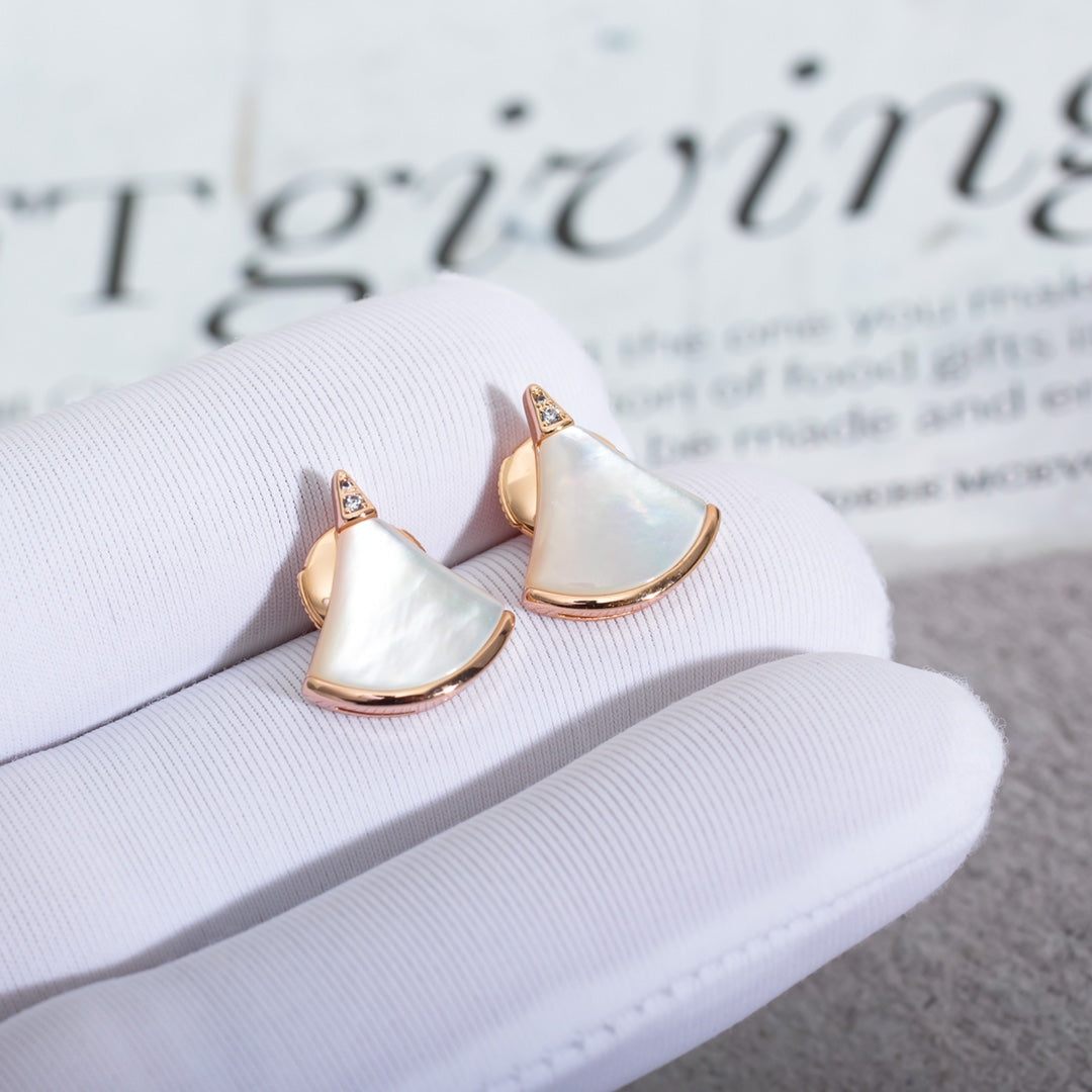 [Lucas Jewelry]DIVAS DREAM EARRINGS PINK GOLD