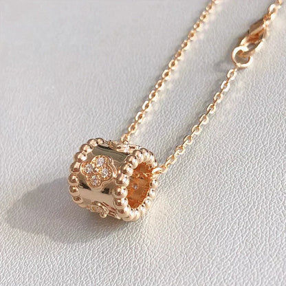 [Lucas Jewelry]PERLEE PEDANT NECKLACE GOLD / ROSE GOLD