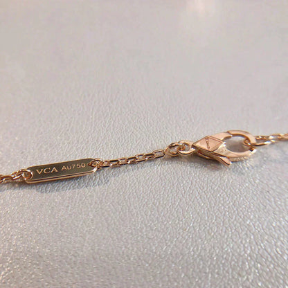 [Lucas Jewelry]PERLEE PEDANT NECKLACE GOLD / ROSE GOLD