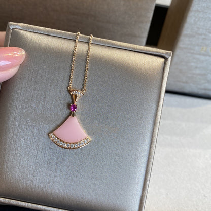 [Lucas Jewelry]DREAM NECKLACE PINK OPAL