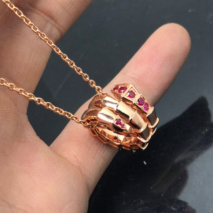 [Lucas Jewelry]SERPENTI PEDANT NECKLACE