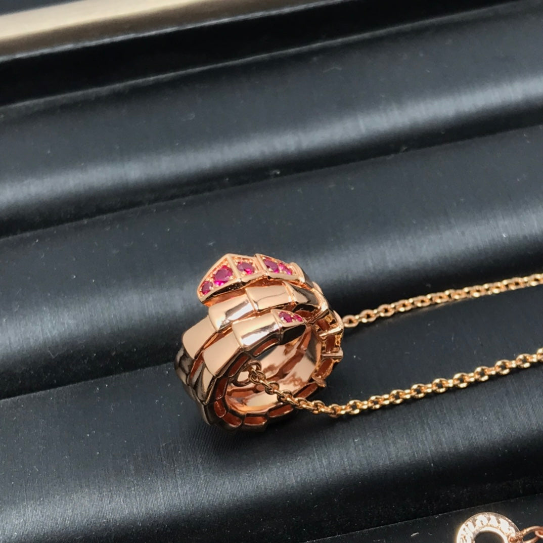 [Lucas Jewelry]SERPENTI PEDANT NECKLACE