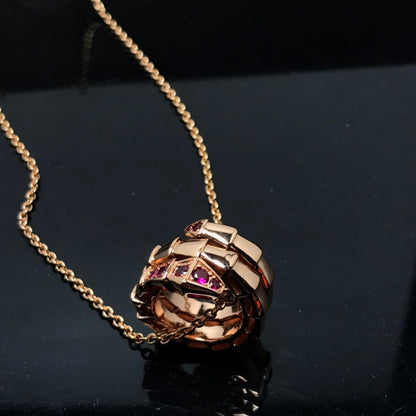 [Lucas Jewelry]SERPENTI PEDANT NECKLACE