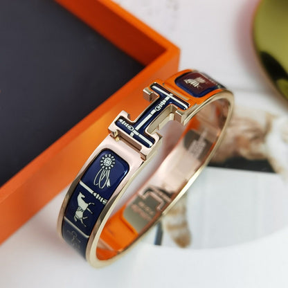 [Lucas Jewelry]H COUVERTURES DARK BLUE BRACELET