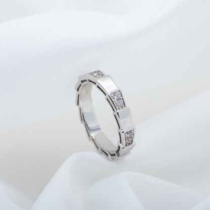 [Lucas Jewelry]SERPENTI RING SILVER  3MM