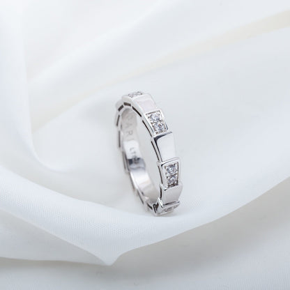 [Lucas Jewelry]SERPENTI RING SILVER  3MM