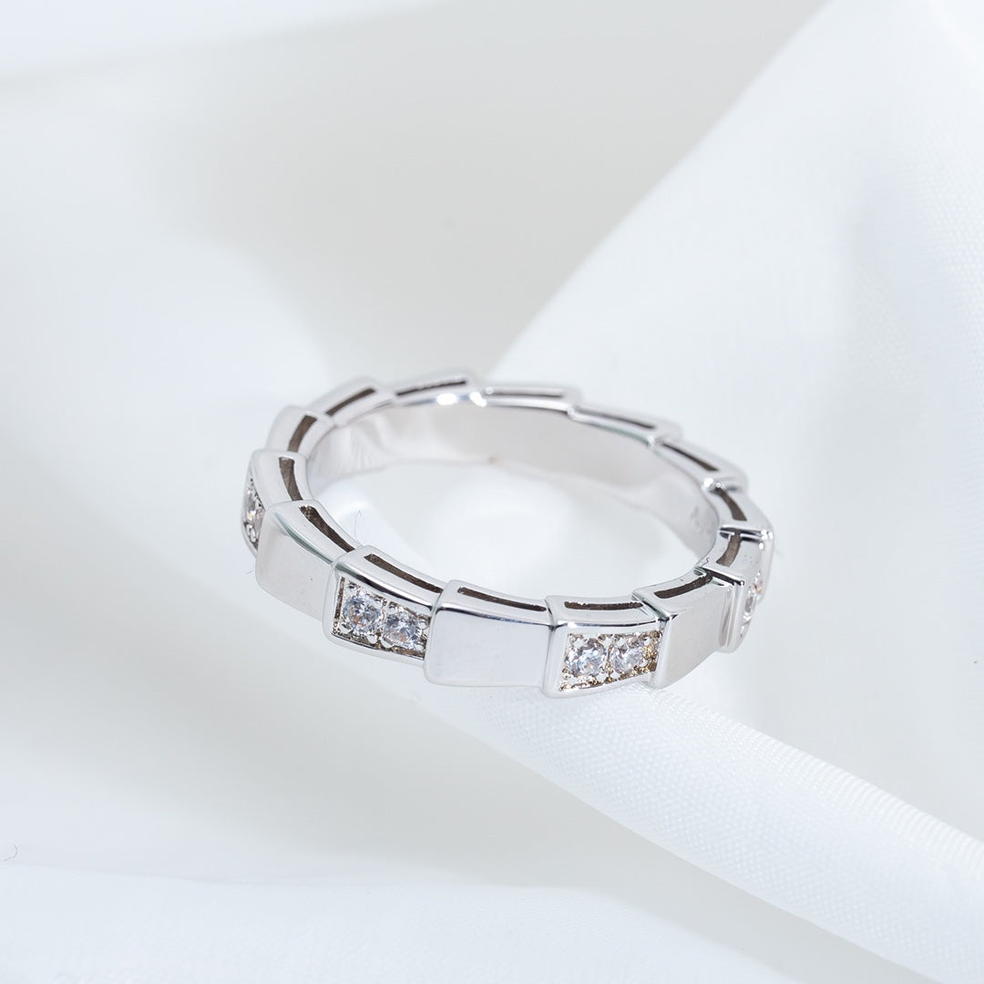 [Lucas Jewelry]SERPENTI RING SILVER  3MM