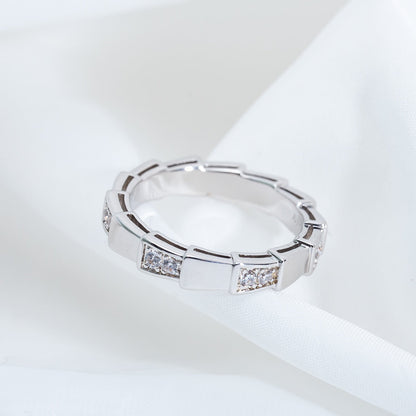 [Lucas Jewelry]SERPENTI RING SILVER  3MM