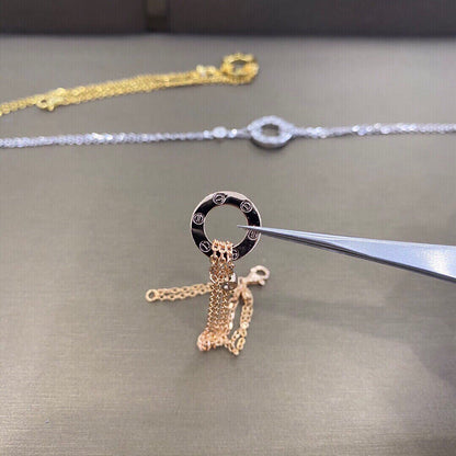 [Lucas Jewelry]LOVE BRACELET 2 DIAMOND