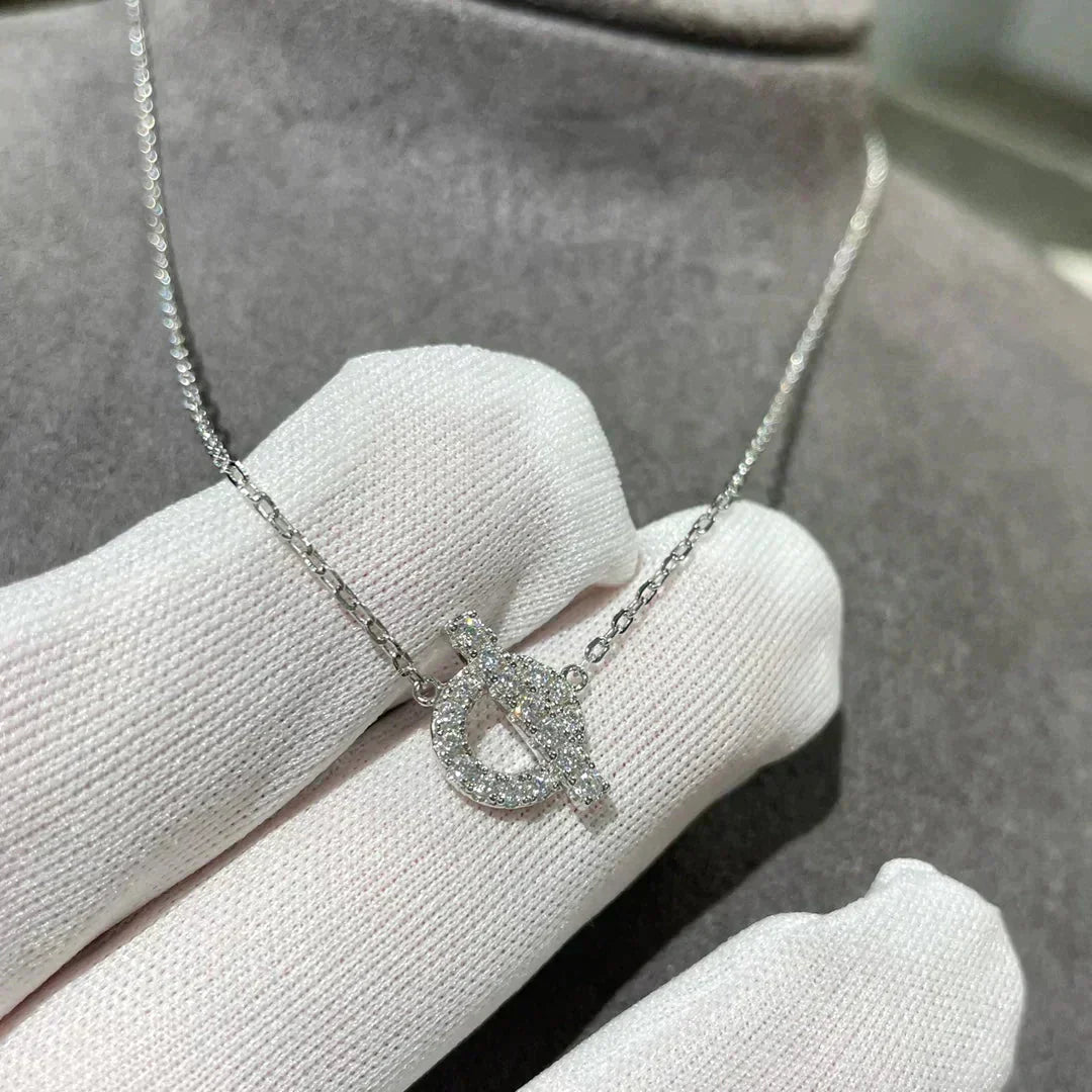 [Lucas Jewelry]ECHAPEE NECKLACE DIAMOND