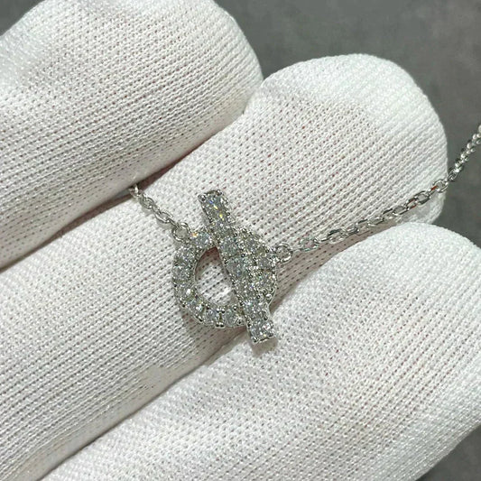 [Lucas Jewelry]ECHAPEE NECKLACE DIAMOND