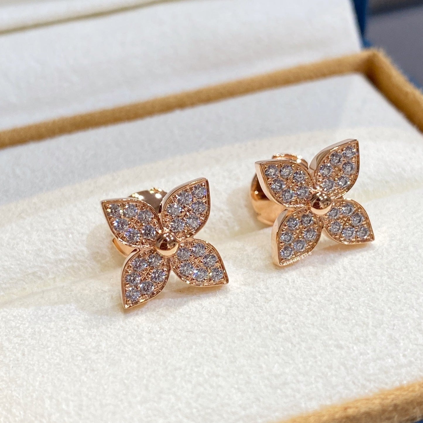 [Lucas Jewelry]STAR DIAMOND EARRINGS