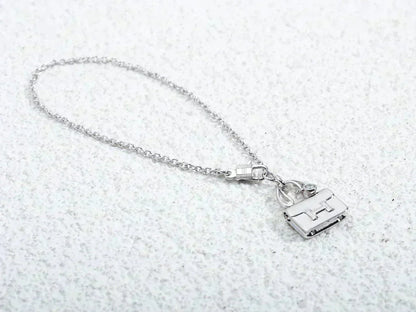 [Lucas Jewelry]AMULETTE PEDANT SILVER NECKLACE