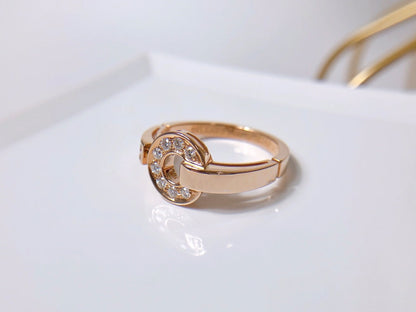 [Lucas Jewelry]DREAM RING DIAMOND PINK GOLD