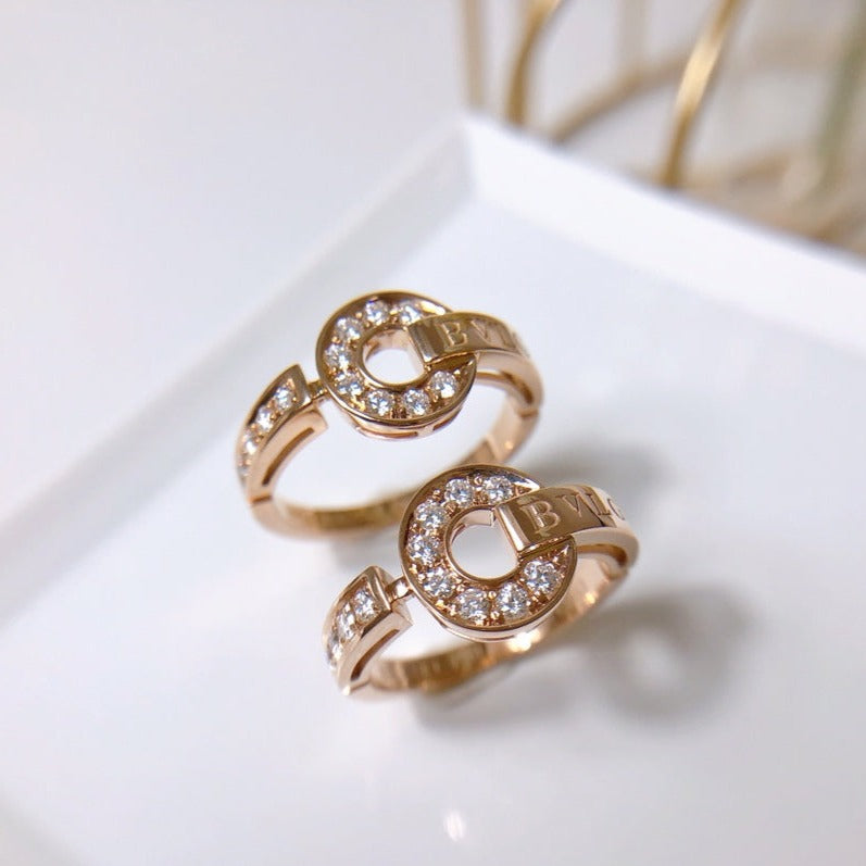 [Lucas Jewelry]DREAM RING DIAMOND PINK GOLD