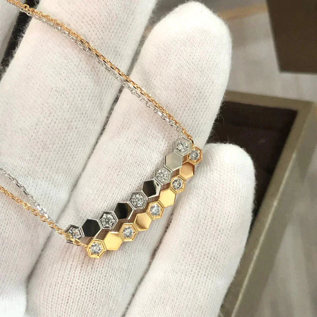 [Lucas Jewelry]BEE LOVE NECKLACE DIAMOND