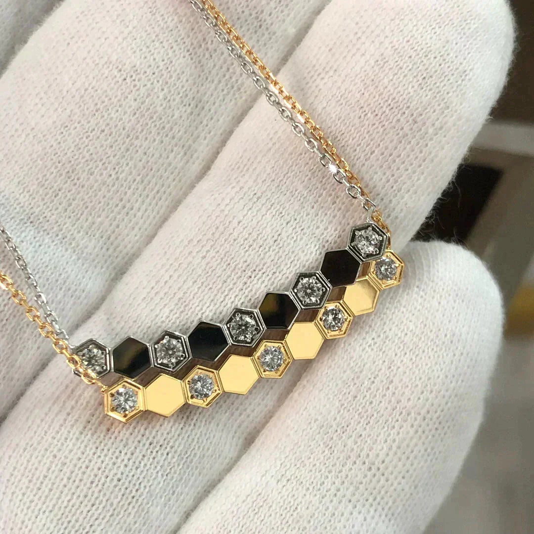 [Lucas Jewelry]BEE LOVE NECKLACE DIAMOND