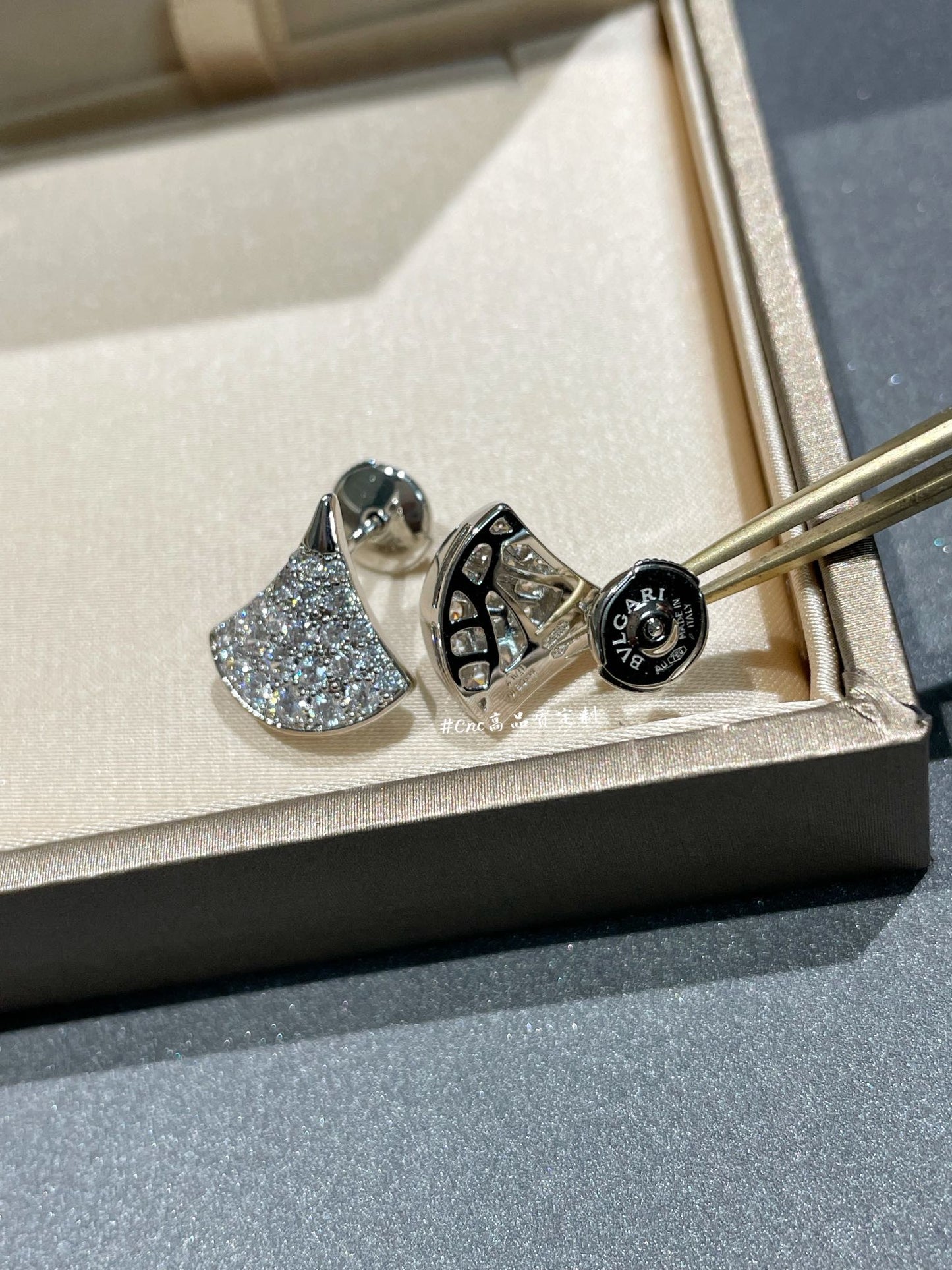 [Lucas Jewelry]DREAM STUD EARRINGS DIAMOND