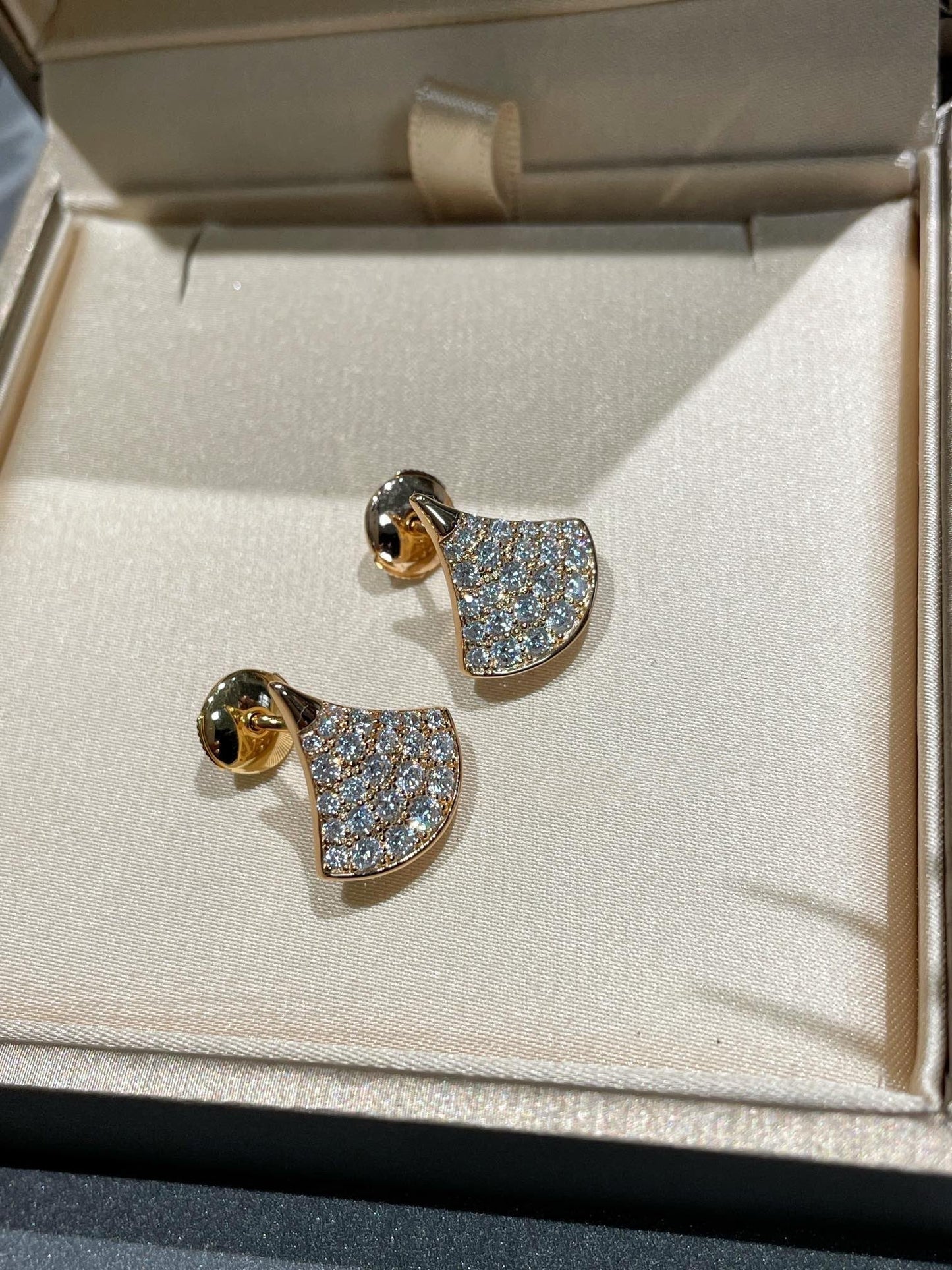 [Lucas Jewelry]DREAM STUD EARRINGS DIAMOND