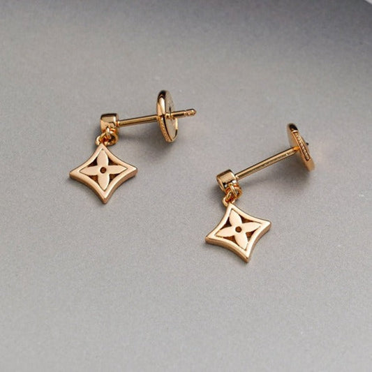 [Lucas Jewelry]STAR EARRINGS GOLD