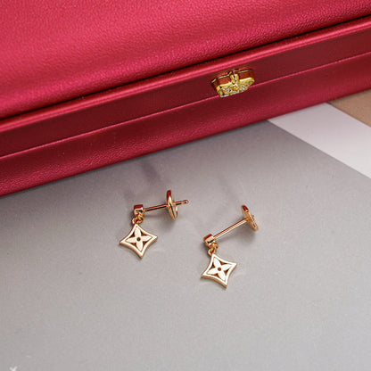 [Lucas Jewelry]STAR EARRINGS GOLD