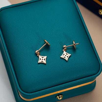 [Lucas Jewelry]STAR EARRINGS GOLD