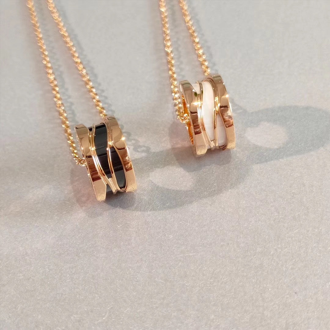 [Lucas Jewelry]ZERO 1 NECKLACE PINK GOLD