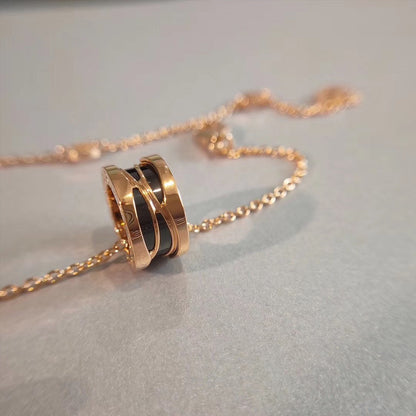 [Lucas Jewelry]ZERO 1 NECKLACE PINK GOLD