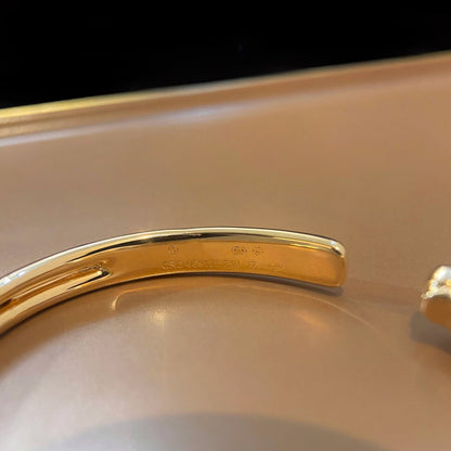 [Lucas Jewelry]PANTHERE GOLD OPEN BRACELET