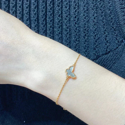 [Lucas Jewelry]BUTTERFLY DARK MOP BUTTERFLY BRACELET