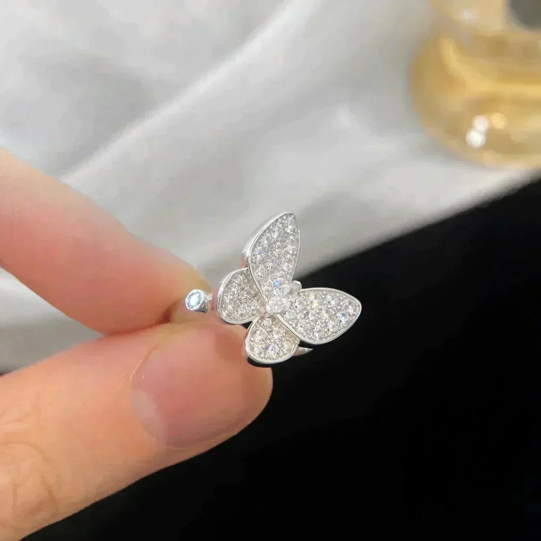 [Lucas Jewelry]BUTTERFLY DIAMOND RING