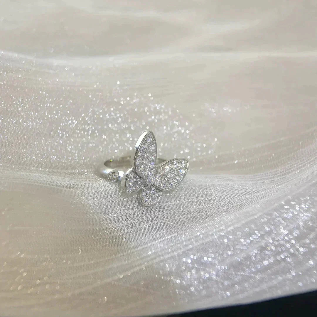 [Lucas Jewelry]BUTTERFLY DIAMOND RING