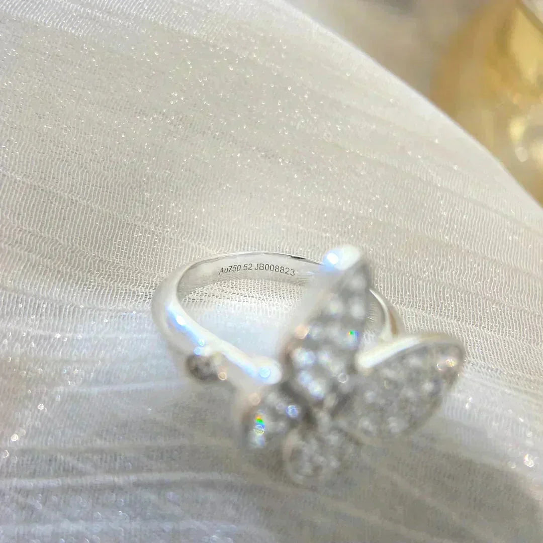 [Lucas Jewelry]BUTTERFLY DIAMOND RING