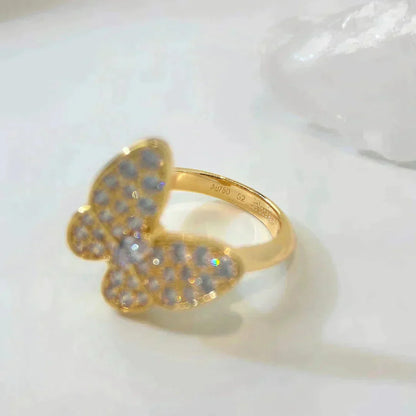 [Lucas Jewelry]BUTTERFLY DIAMOND RING