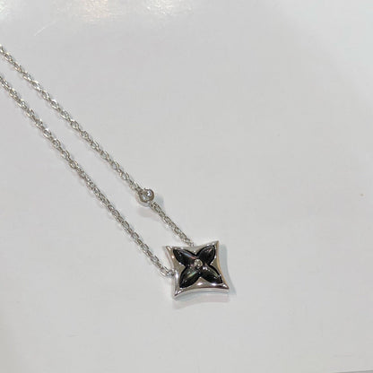 [Lucas Jewelry]STAR BLACK MOP NECKLACE