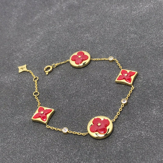 [Lucas Jewelry]STAR AND SUN CARNELIAN 4 MOTIFS 3 DIAMONDS